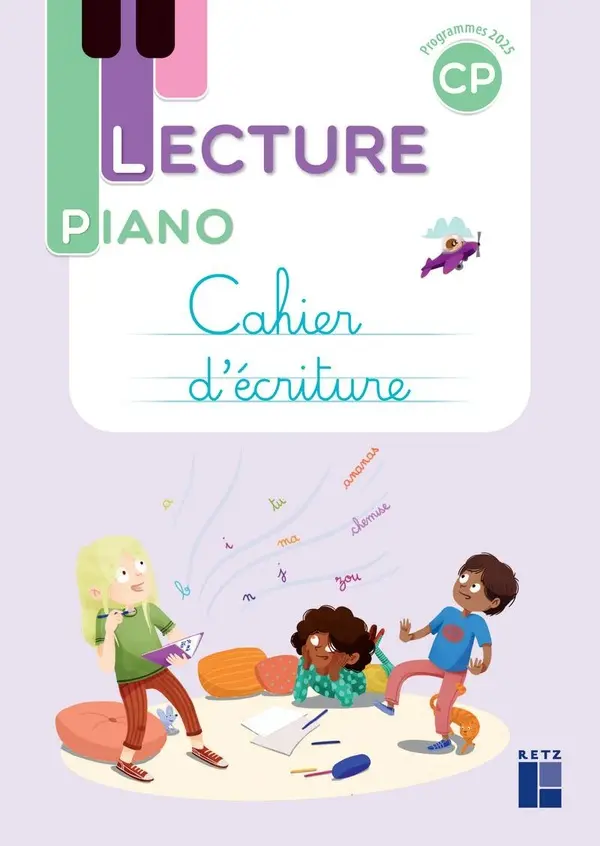 Méthode Piano CP  | Cahier d'écriture 