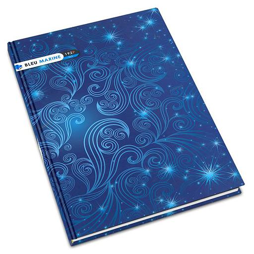[7217] REGISTRE 3M 288P 60G BLEU MARINE
