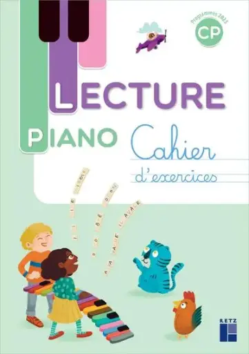 Méthode Piano CP  | Cahier d'exercices